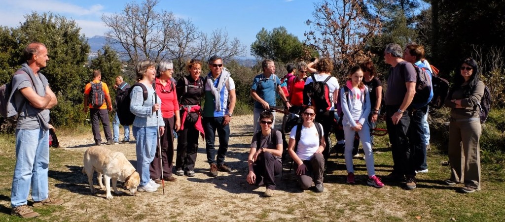 Une courte pause, le temps de faire une photo de famille :-)