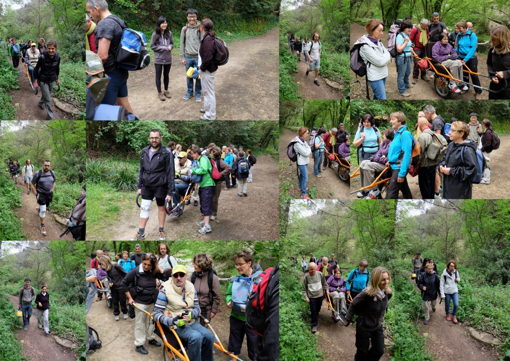 Vingt personnes au départ, presque autant à l'arrivée :-)