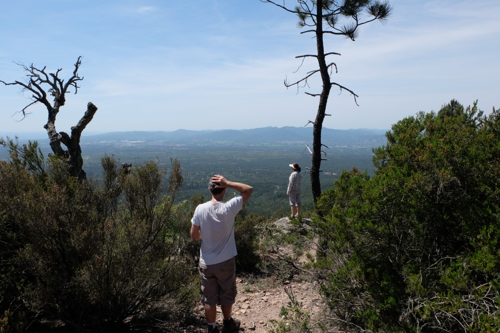 Vue sur la plaine de Fréjus