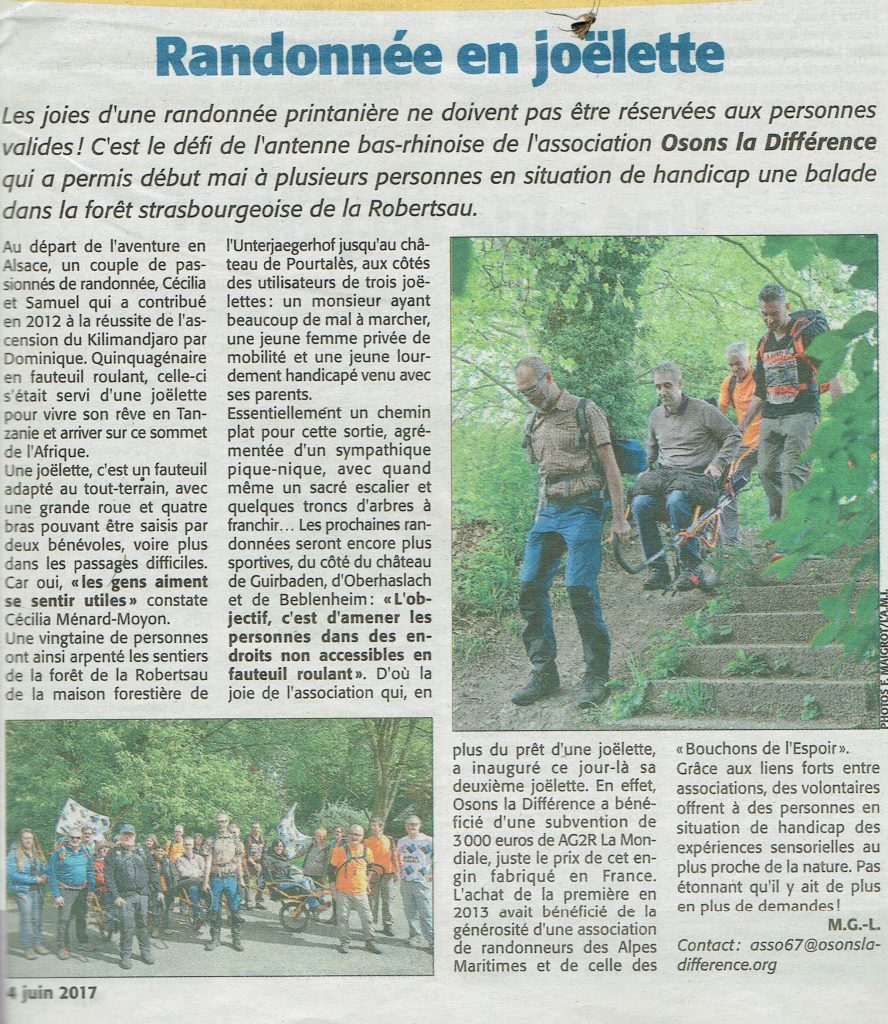 article l'amis hebdo